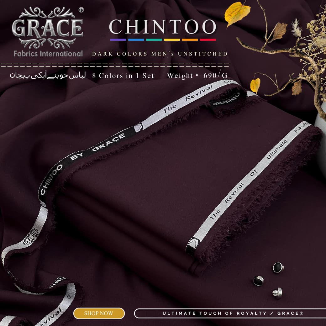 Grace Wash & Wear Unstitched Suit – Premium Men’s Suiting
