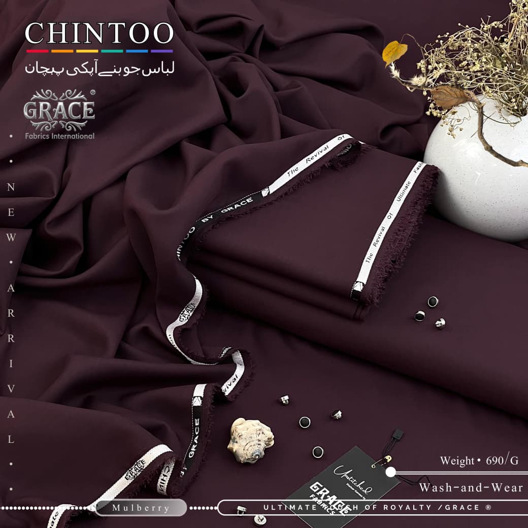 Grace Wash & Wear Unstitched Suit – Premium Men’s Suiting Grace-1904