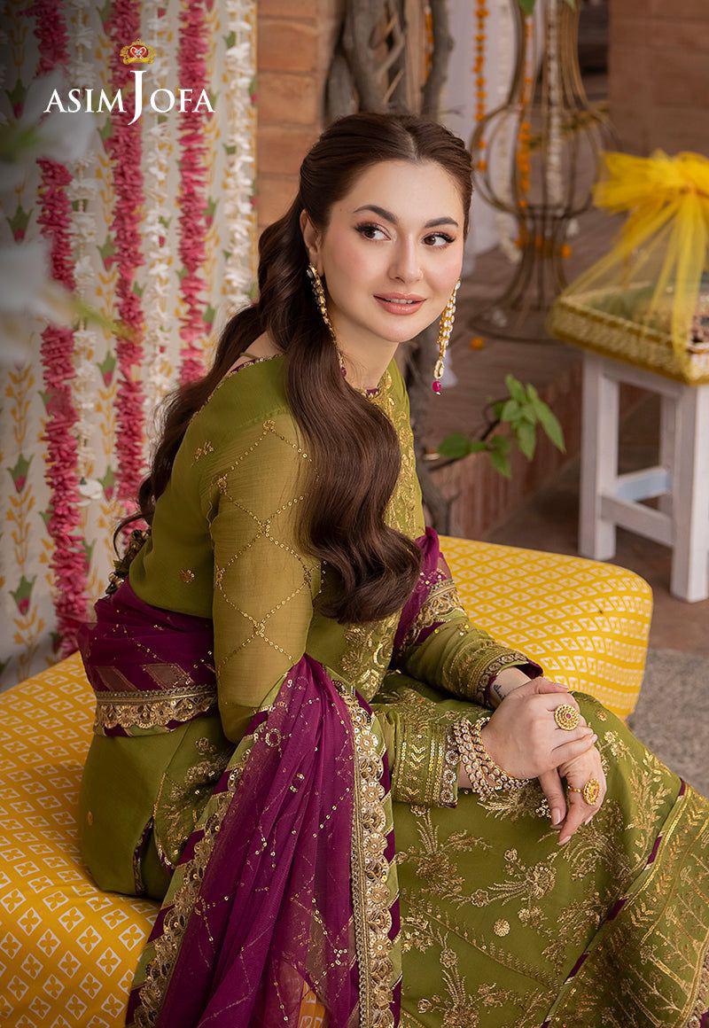 ASIM JOFA Luxury Chiffon Collection – Sequence Embroidery Edition
