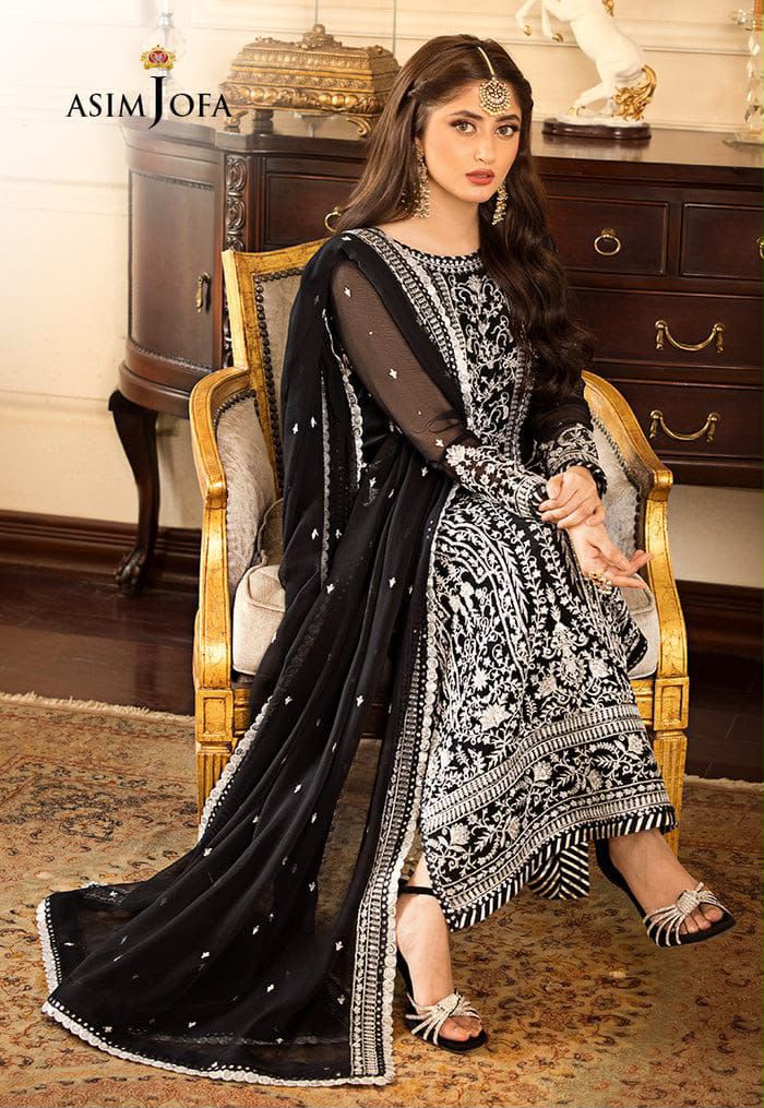 Asim Jofa Jhilmil Chiffon Collection (Article #AJJMLC_D21-25) – Hit Design